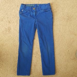 Blue Toothpick skinny jeans